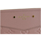 Louis Vuitton Daily Pouch Monogram Empreinte Leather Clutch Rose Poudre