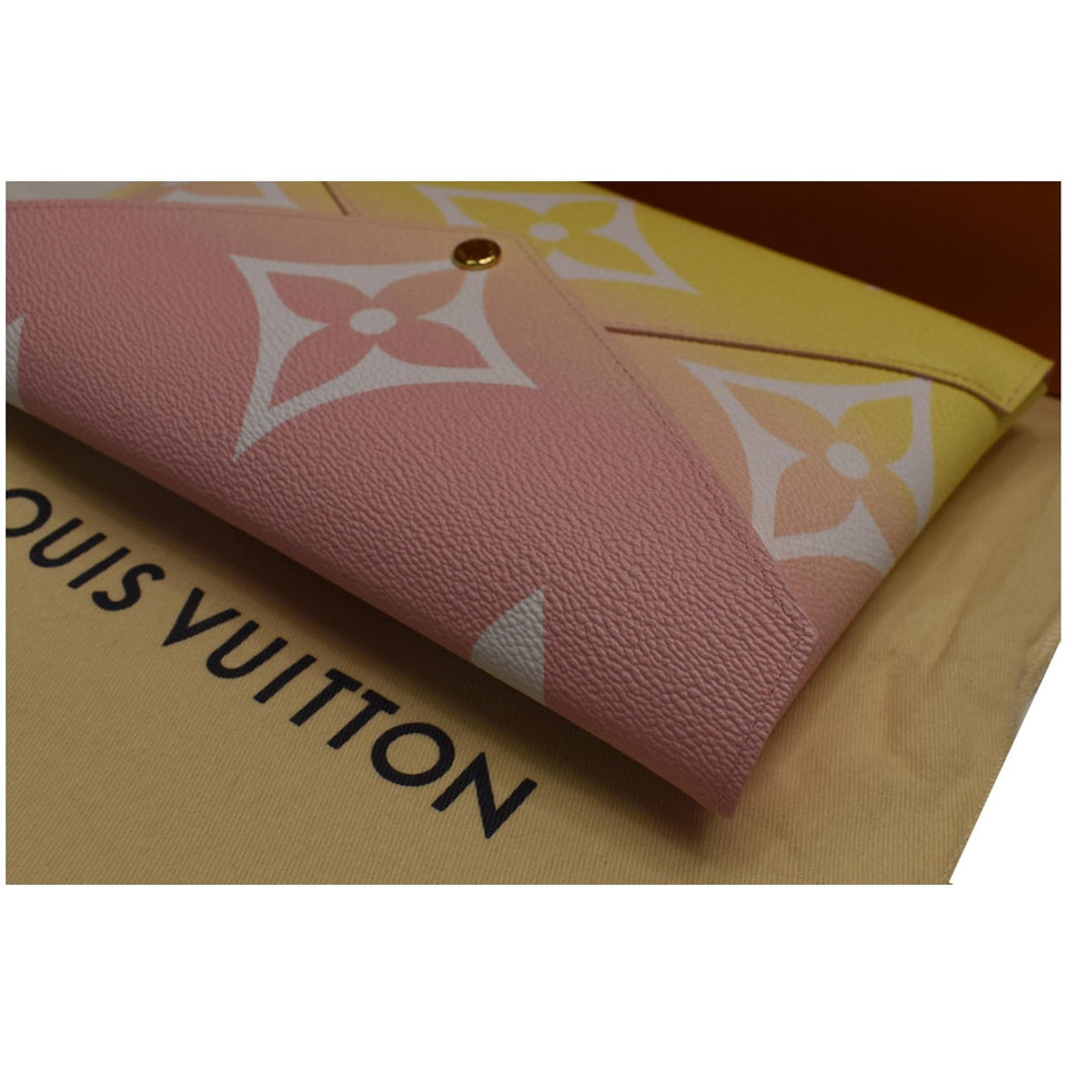 Louis Vuitton By The Pool Kirigami Large Monogram Giant Clutch Light Pink