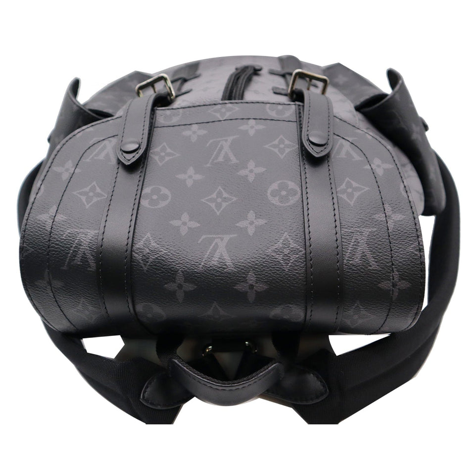 Louis Vuitton Christopher PM Reverse Monogram Eclipse Backpack Bag Black
