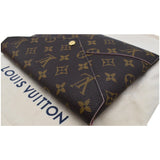 Louis Vuitton Kirigami Pochette Large Monogram Canvas Clutch Brown