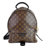 Louis Vuitton Palm Springs MM Monogram Canvas Backpack Bag Brown
