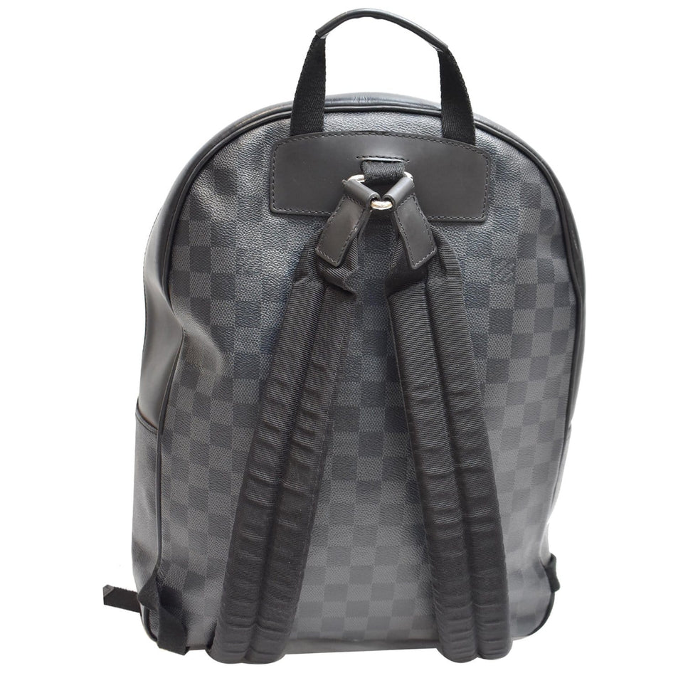 Louis Vuitton League Josh Damier Graphite Backpack Bag Black