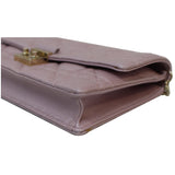Christian Dior Miss Dior Promenade Wallet on Chain Crossbody Bag Light Pink