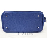 Christian Dior Be Dior Small Bullcalf Flap Shoulder Bag Blue
