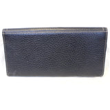 Christian Dior Saddle Leather Wallet Black