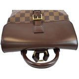 Louis Vuitton Soho Damier Ebene Backpack Bag Brown