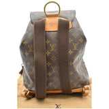 Louis Vuitton Montsouris GM Monogram Canvas Backpack Bag Brown