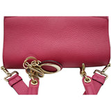 Christian Dior Be Dior Leather Flap Shoulder Bag Pink