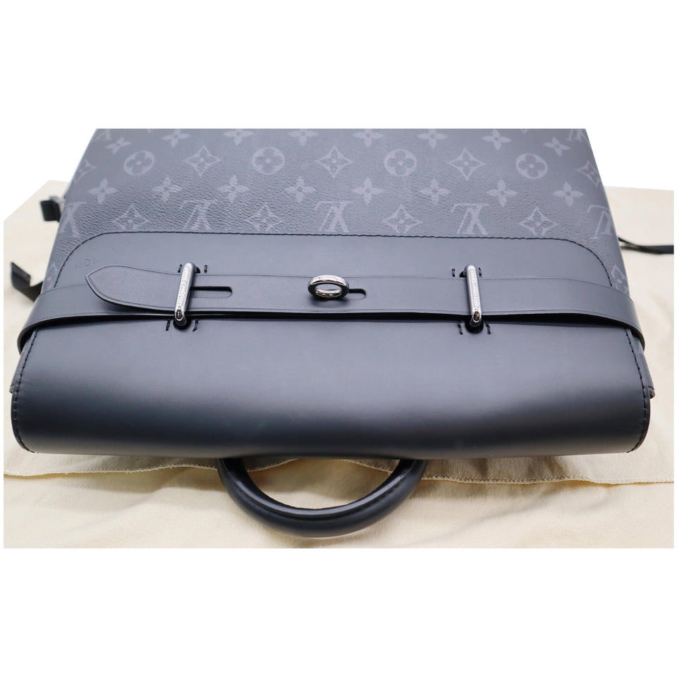 Louis Vuitton Steamer Monogram Eclipse Backpack Bag Black