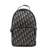Christian Dior Minin Rider Oblique Jacquard Backpack Beige