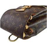 Louis Vuitton Montsouris MM Monogram Canvas Backpack Bag Brown