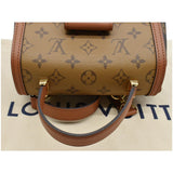 Louis Vuitton Dauphine PM Monogram Reverse Canvas Backpack Brown