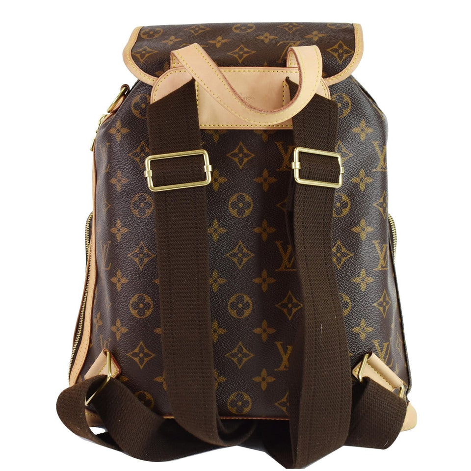 Louis Vuitton Sac A Dos Bosphore Monogram Canvas Backpack Bag Brown