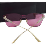 Christian Dior 49 MM Pink Shield Sunglasses