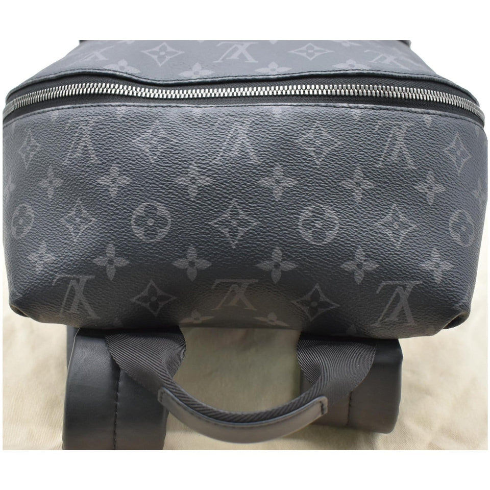 Louis Vuitton Discovery PM Monogram Eclipse Backpack Bag Black