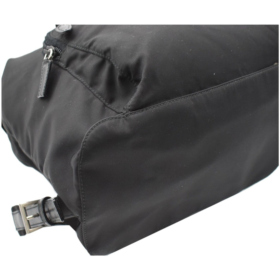 Prada Nylon Backpack Bag Black