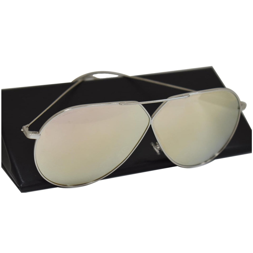 Christian Dior Stellaire 3 Palladium Sunglasses Gold Lens
