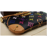 Louis Vuitton Milla MM Monogram Pochette Clutch Bag Multicolor