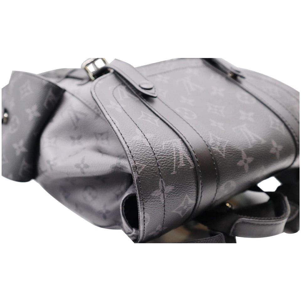 Louis Vuitton Christopher PM Reverse Monogram Eclipse Backpack Bag Black