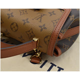 Louis Vuitton Dauphine PM Monogram Reverse Canvas Backpack Brown
