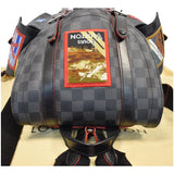 Louis Vuitton Alps Christopher Patch Damier Graphite Backpack Bag Black