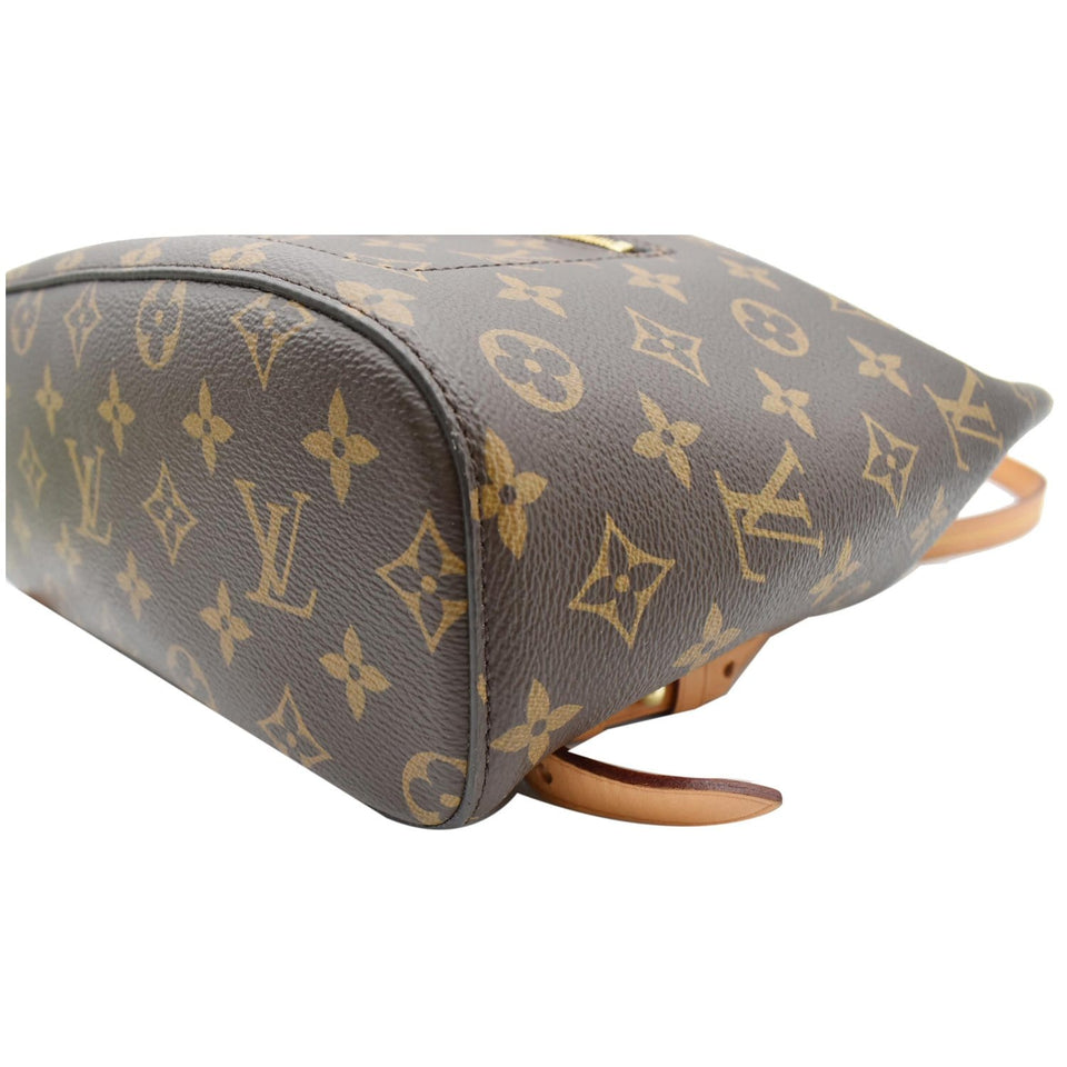 Louis Vuitton Montsouris NM Monogram Canvas Backpack Bag Brown