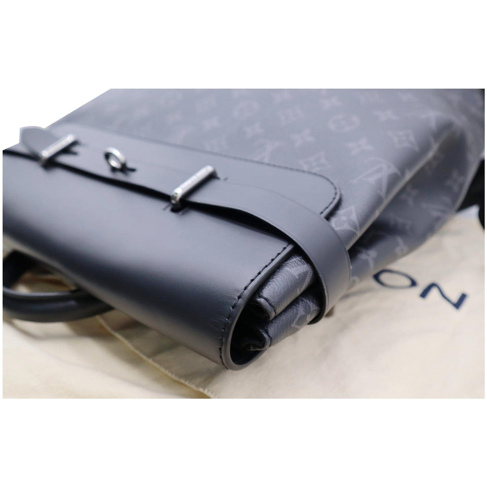 Louis Vuitton Steamer Monogram Eclipse Backpack Bag Black