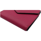 Christian Dior Diorissimo Compact Grained Leather Wallet Pink