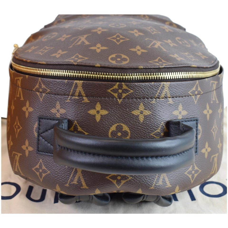 Louis Vuitton Palm Springs MM Monogram Canvas Backpack Bag Brown