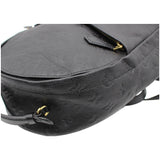 Louis Vuitton Sorbonne Monogram Empreinte Leather Backpack Black