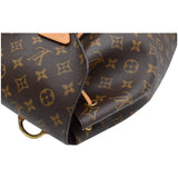 Louis Vuitton Montsouris NM Monogram Canvas Backpack Bag Brown