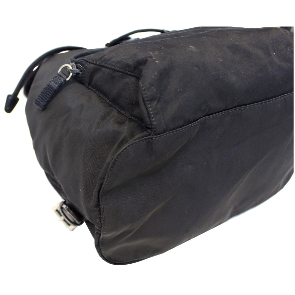 Prada Nylon Backpack Bag Black
