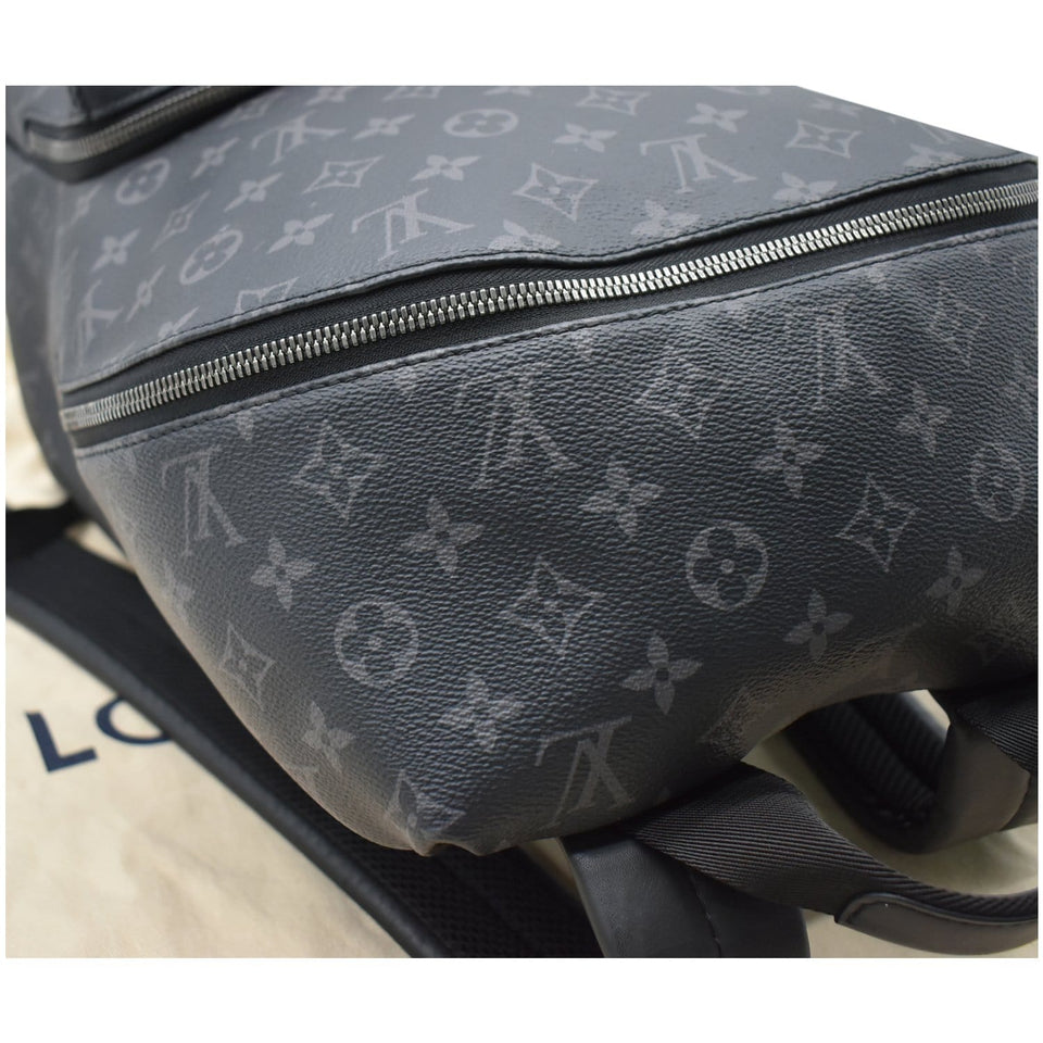 Louis Vuitton Discovery PM Monogram Eclipse Backpack Bag Black