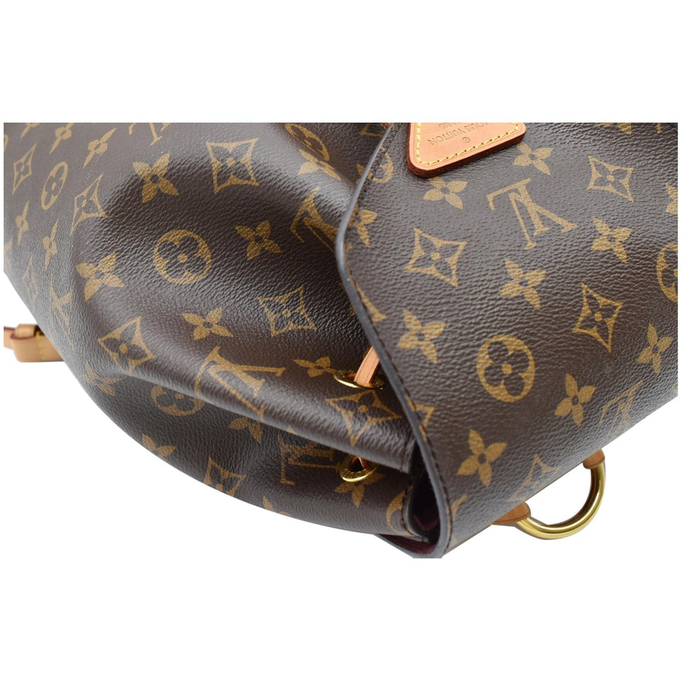 Louis Vuitton Montsouris NM Monogram Canvas Backpack Bag Brown