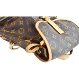 Louis Vuitton Sac A Dos Bosphore Monogram Canvas Backpack Bag Brown