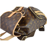 Louis Vuitton Sac A Dos Bosphore Monogram Canvas Backpack Bag Brown