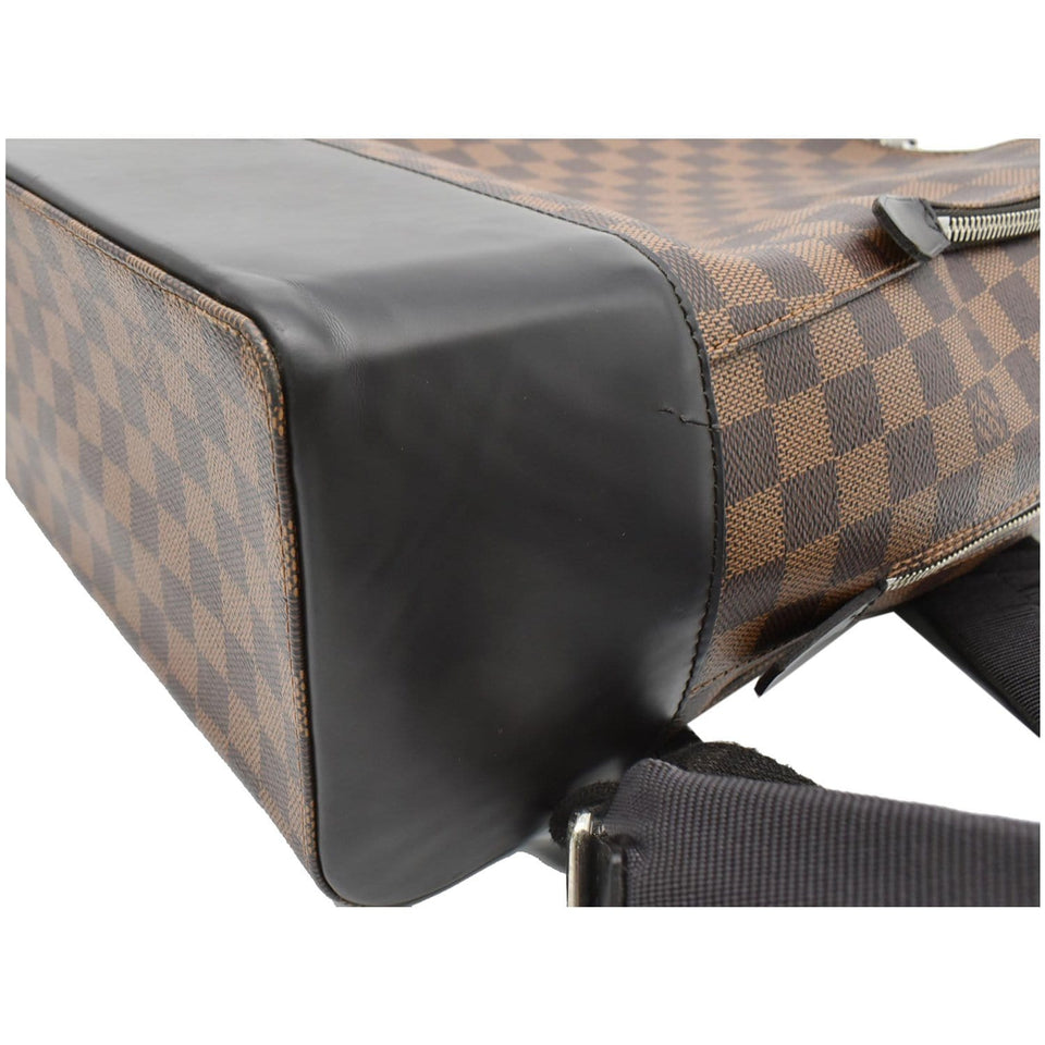 Louis Vuitton Jake Damier Ebene Backpack Bag Brown