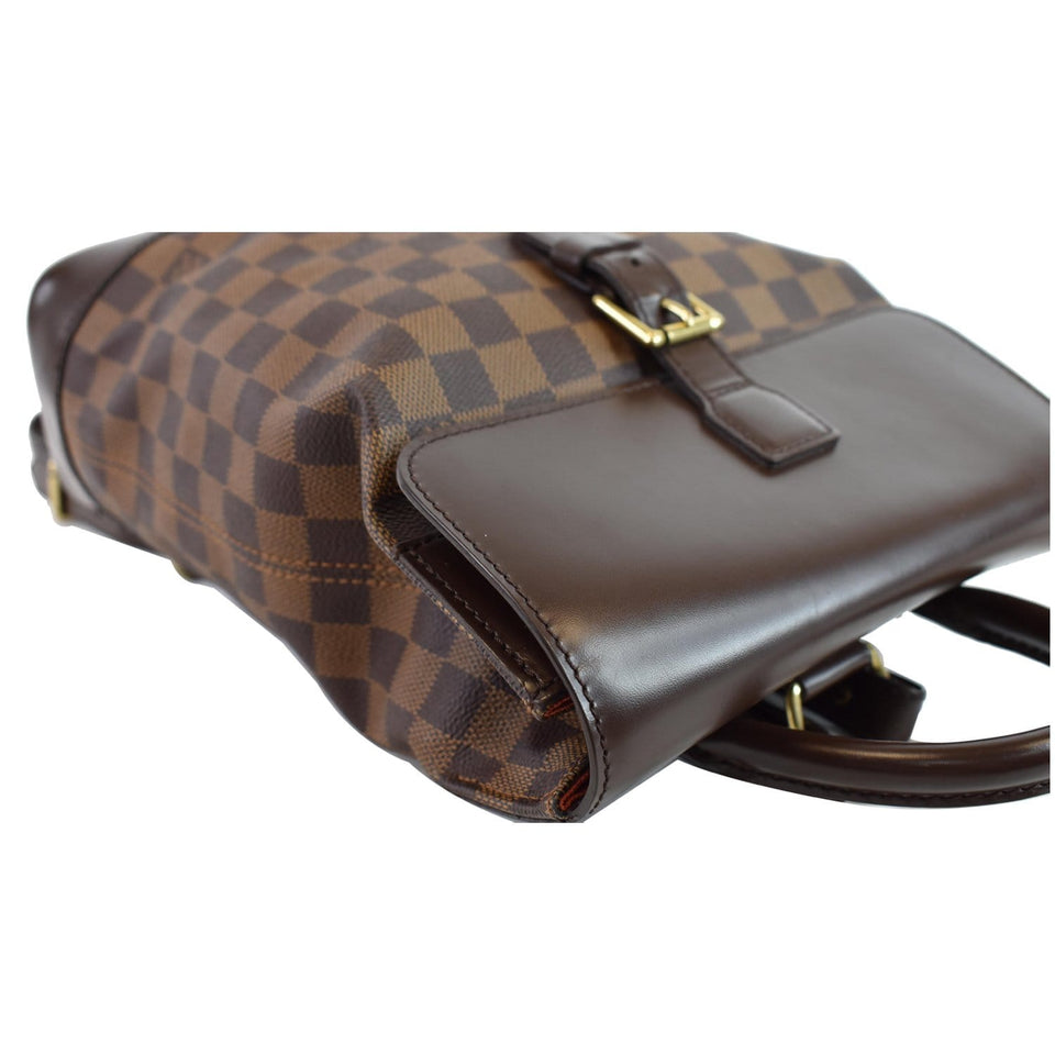 Louis Vuitton Soho Damier Ebene Backpack Bag Brown