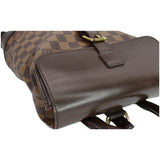 Louis Vuitton Soho Damier Ebene Backpack Bag Brown