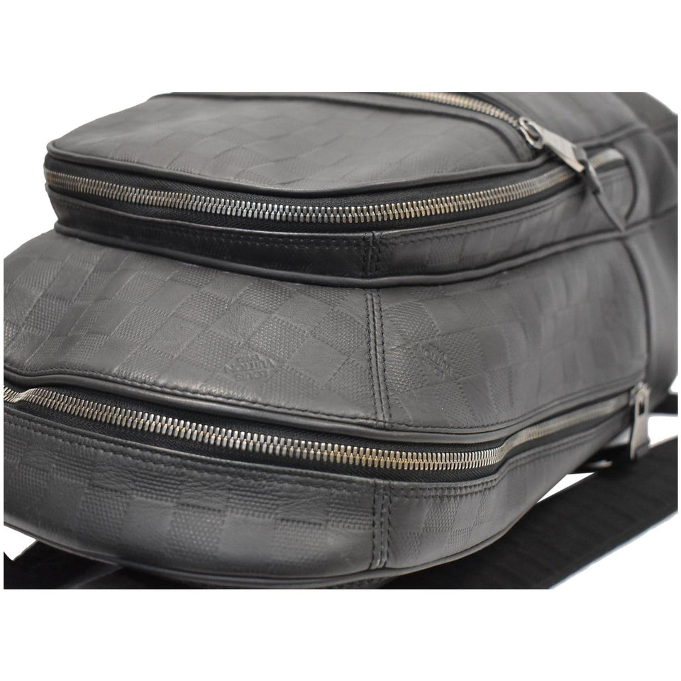 Louis Vuitton Michael Damier Infini Leather Backpack Bag Black
