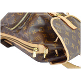 Louis Vuitton Sac A Dos Bosphore Monogram Canvas Backpack Bag Brown