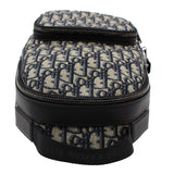 Christian Dior Minin Rider Oblique Jacquard Backpack Beige