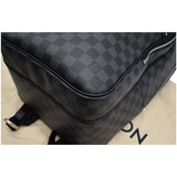 Louis Vuitton Michael Damier Graphite Canvas Backpack Bag Black