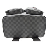 Louis Vuitton Utility Damier Graphite Backpack Bag Black