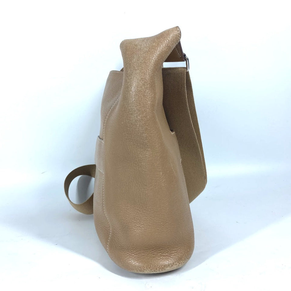 Hermes Shoulder Bag leather beige Good News PM Women