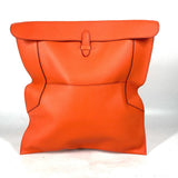 Hermes Clutch bag Swift Orange Flap Pouch Puri Plat