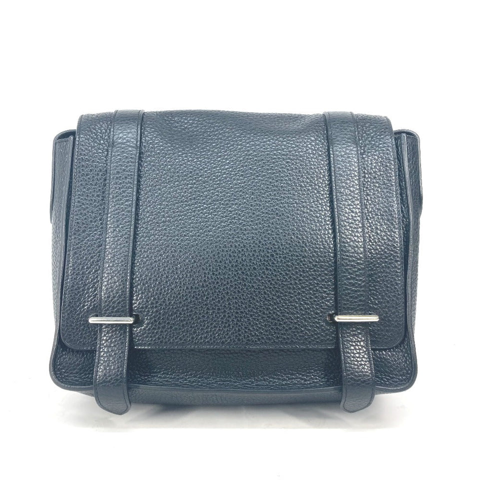 Hermes Shoulder Bag Taurillon Clemence black By color Steve Caporal 27