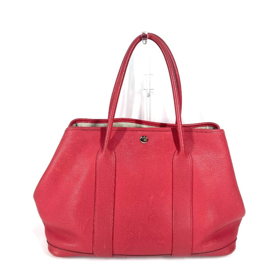 Hermes Shoulder Bag Negonda Pink type Garden party MM