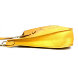 Hermes Shoulder Bag leather yellow Evelyn 1 GM Evelyn GM