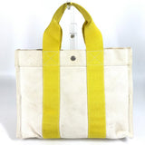 Hermes Tote Bag canvas yellow Bora Bora PM